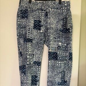 Land's End Straight Leg "Starfish" mid rise pant. New, never worn, no tags. 1X